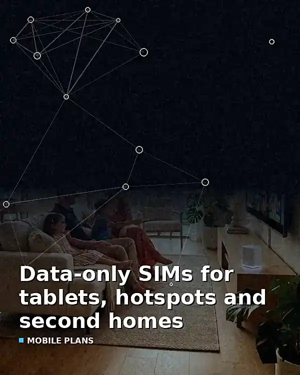 Data-only SIMs for tablets, hotspots and second homes - TelecomDesk guide artwork