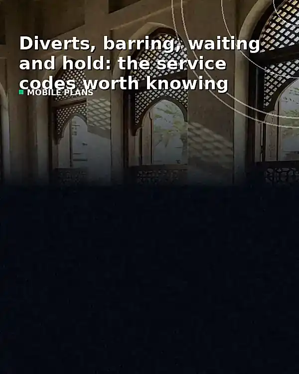 Diverts, barring, waiting and hold: the service codes worth knowing - TelecomDesk guide artwork