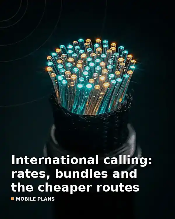 International calling: rates, bundles and the cheaper routes - TelecomDesk guide artwork