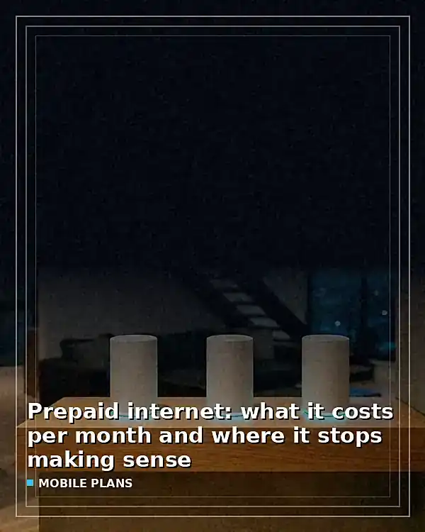 Prepaid internet: what it costs per month and where it stops making sense - TelecomDesk guide artwork