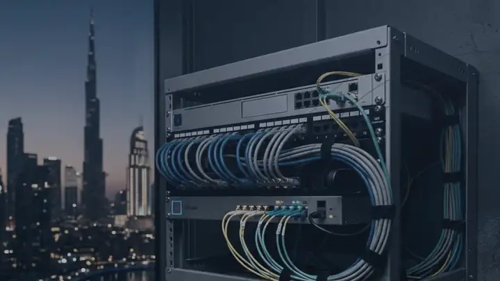 e& business: lines, internet, SMS and cloud for a company, and how a contract is actually bought